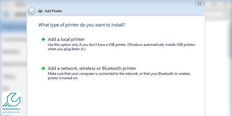 نصب درایور پرینتر در لپ تاپ