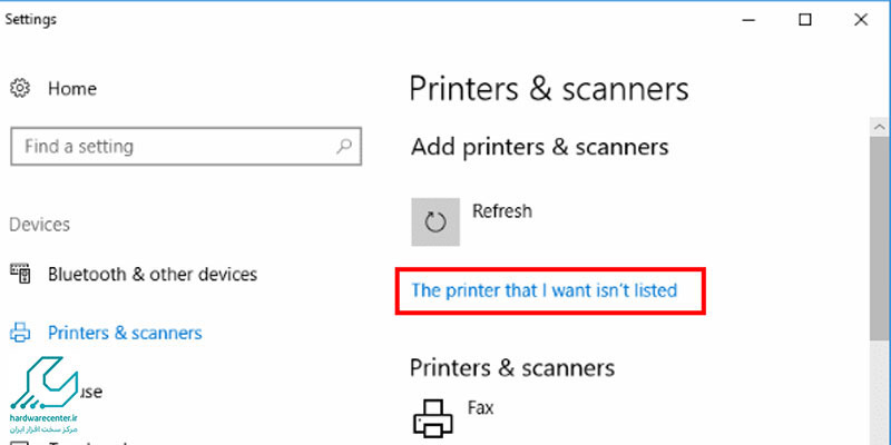 نصب درایور پرینتر در کامپیوتر